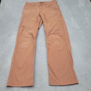 Arc'teryx Pants Mens 32x32 Rust Bastion Relaxed Fit Hiking Chino 10269